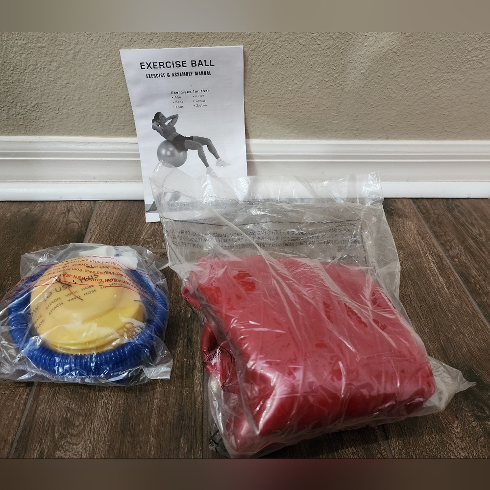 PROSPIRIT Exercise Ball with pump - New in bag